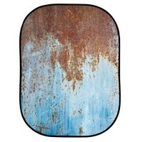 Lastolite Urban Collapsible 1.5 x 2.1m Rusty Metal/Plaster Wall