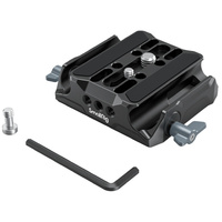 SmallRig Universal LWS Bottom Mount Plate with Dual 15mm Rod Clamp 3357