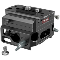 SmallRig Lightweight Bottom Mount Plate with Dual 15mm Rod Support System (Magnesium Alloy) 3067