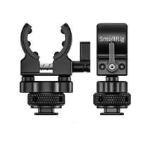 SmallRig Shotgun Microphone Support with Cold Shoe BSM2352