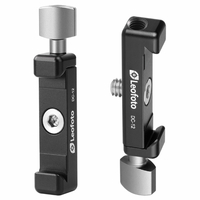 Leofoto DC-12 12mm Arca Swiss Mini Clamp with 1/4" Stud