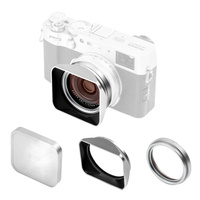 NiSi X100 Series Lens Kit for Fujifilm X100/X100S/X100F/X100T/X100V (Silver)