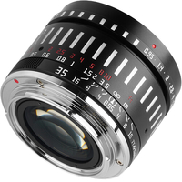 TTArtisan 35mm f/0.95 Lens for Sony E Mount - Black with Silver