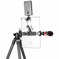 Leofoto PC-230 iPad Clamp 138-230mm with Arca Swiss Foot