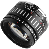 TTArtisan 35mm f/0.95 Lens for Sony E Mount - Black with Silver