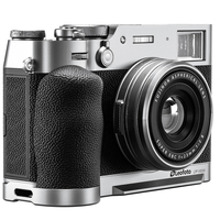 Leofoto LPF-X100VI L-Bracket - Silver for Fujifilm X100VI and X100V