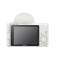 Sony ZV-1F Vlogging Camera - White with BigSofti Bundle