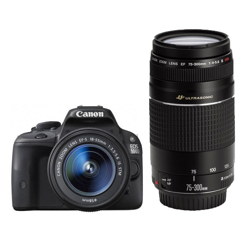 Canon EOS 100D Twin Lens Kit | Digital Camera Warehouse
