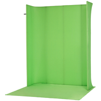 Nanlite LG-1822U 1.8m Wide U Shaped Chromakey Green Screen Self Standing Kit