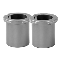 Kondor Blue 15mm to 19mm Bushings - Space Grey Pair