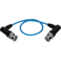 Kondor Blue 30cm Ultra Thin 3G SDI Right Angle BNC Video Cable