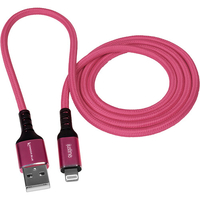 Kondor Blue iJustine 1m Lightning to USB-A Charge & Sync Cable - Pink