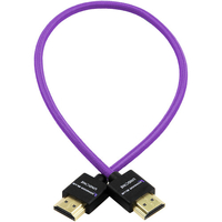 Kondor Blue Gerald Undone MK2 Straight Full HDMI Cable - 45cm - Purple