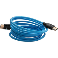 Kondor Blue Long 4K HDMI 2.0 Braided Cable - 213cm - Blue