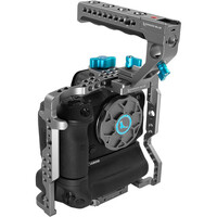 Kondor Blue Canon Arca R5/R6/R Battery Grip Cage with Top Handle - Space Grey