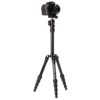 Benro MeFoto Backpacker Tripod, Aluminium - Black