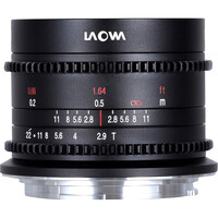 Laowa 9mm T2.9 Zero-D Cine Lens - Canon RF 