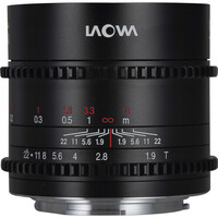 Laowa Cine Prime 3-Lens Wide Bundle - 7.5mm, 10mm, 17mm - Micro Four Thirds