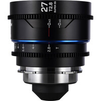 Laowa Nanomorph 27mm T2.8 1.5x S35 Anamorphic Lens - ARRI PL & Canon EF - Blue Flare