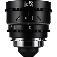 Laowa Nanomorph 27mm T2.8 1.5x S35 Anamorphic Lens - ARRI PL and Canon EF - Silver Flare