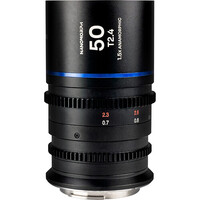 Laowa Nanomorph 50mm T2.4 1.5x S35 Anamorphic Lens - Sony E - Blue Flare