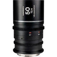 Laowa Nanomorph 50mm T2.4 1.5x S35 Anamorphic Lens - Micro Four Thirds - Silver Flare