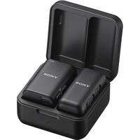 Sony ECM-W3S Wireless Microphone Kit with Charging Case (Single Mic)