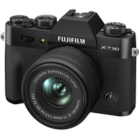 Fujifilm X-T30 II with XC 15-45mm Kit - Black