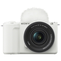 Sony ZV-E10 II White Mirrorless Camera with 16-50mm II Lens