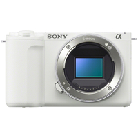 Sony ZV-E10 II Mirrorless Camera Body Only - White
