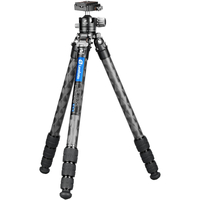 Leofoto LQ-324C Mr.Q Series 4 Section Carbon Fibre Tripod with LH-40LR Ball Head