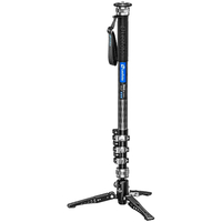 Leofoto MF-324CL Pro 4 Section Long Carbon Fibre Video Monopod