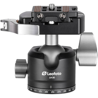 Leofoto LH-30LR 30mm Low Profile Ball Head with LR-50 Quick Release Lever Clamp and NP-50 Plate