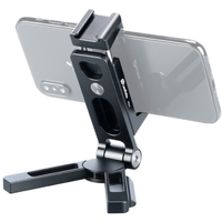 Leofoto PS-2 Black Folding Phone Stand with Arca Swiss Foot - Black