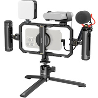 SmallRig All-in-One Video Kit For Smartphone Creators with Audio and Lighting System Full Quick Pro Edition 4704