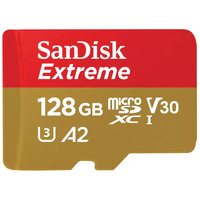 SanDisk Extreme microSD Card for Mobile Gaming - 128GB