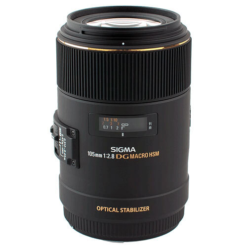 Sigma 105mm f/2.8 EX DG OS HSM Macro Lens - Nikon Mount