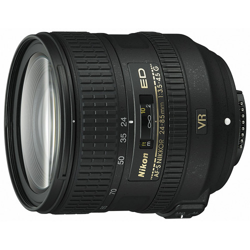 Nikon AF-S 24-85mm f/3.5-4.5G ED VR Lens 