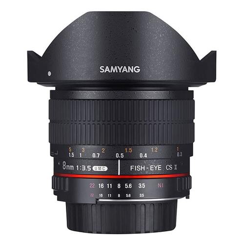 Samyang 8mm F3.5 Fisheye UMC II - Sony E