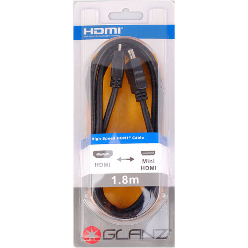 Glanz HDMI (A) to HDMI Mini (C) – 1.8 Metres