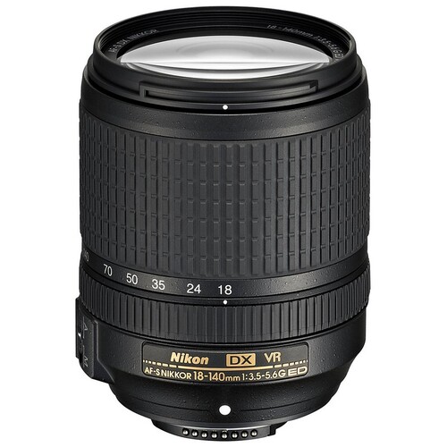 Nikon AF-S 18-140mm f/3.5-5.6G ED VR Lens 