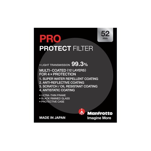 Manfrotto Pro Protect Filter - 52mm