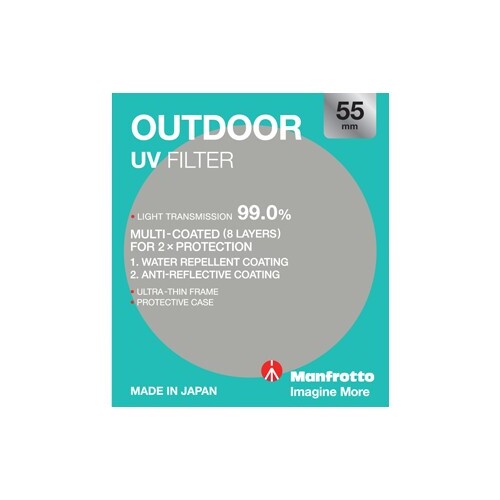 Manfrotto Essential UV Filter - 55mm