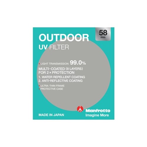 Manfrotto Essential UV Filter - 58mm