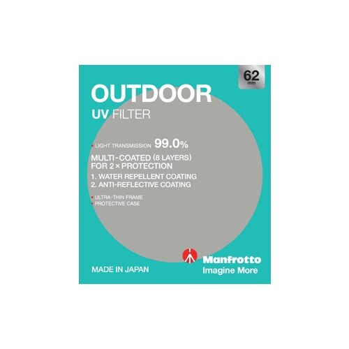 Manfrotto Essential UV Filter - 62mm