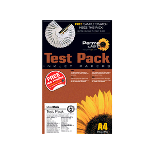 PermaJet A4 Smooth Art Test Pack - 14 Sheets