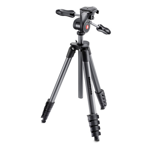 Manfrotto Compact Advanced Tripod + 3-Way Head