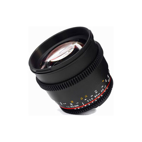 Samyang 85mm T1.5 AS IF UMC VDSLR Lens - Canon EF Mount