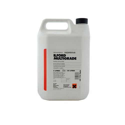 Ilford Multigrade Developer Liquid for Black & White Paper 5 Litres