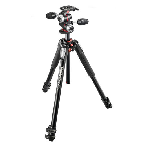 Manfrotto 055XPRO3 + X-Pro 3-Way Head Tripod Kit